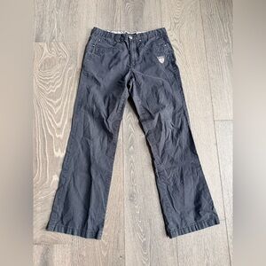 Playboy Cargo Pants in Washed Black Size Large